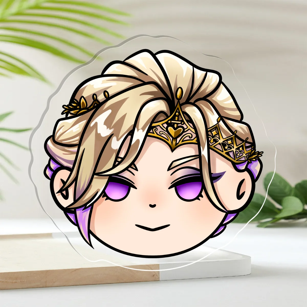 Vil | Clear Acrylic pin
