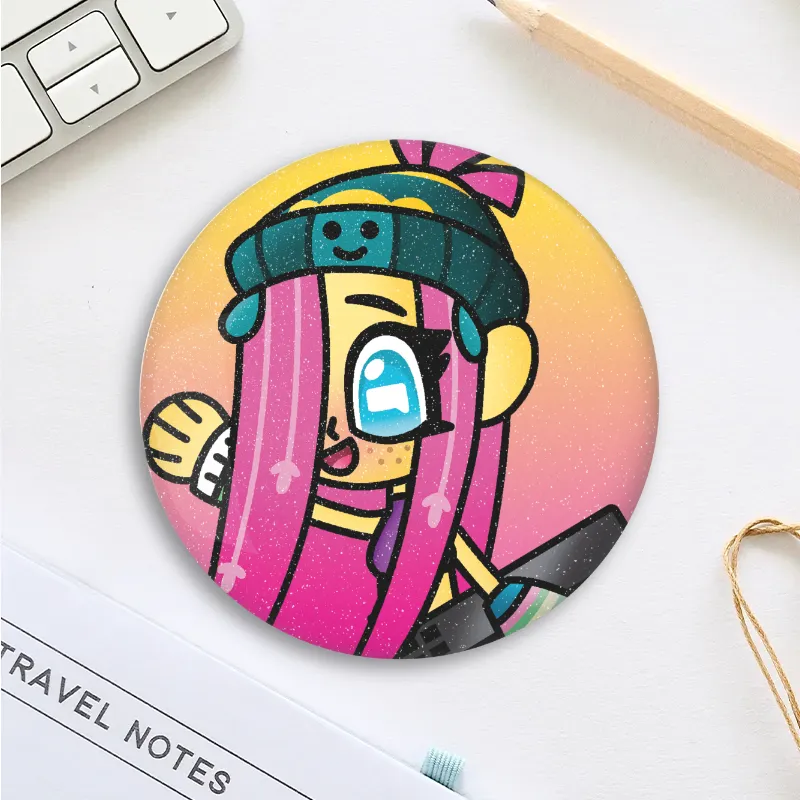 NSR2 Casey Button Pin
