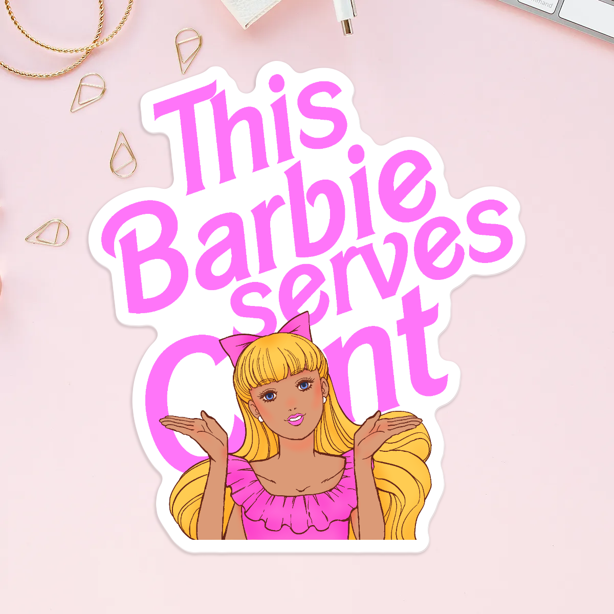 This Barbie Serves