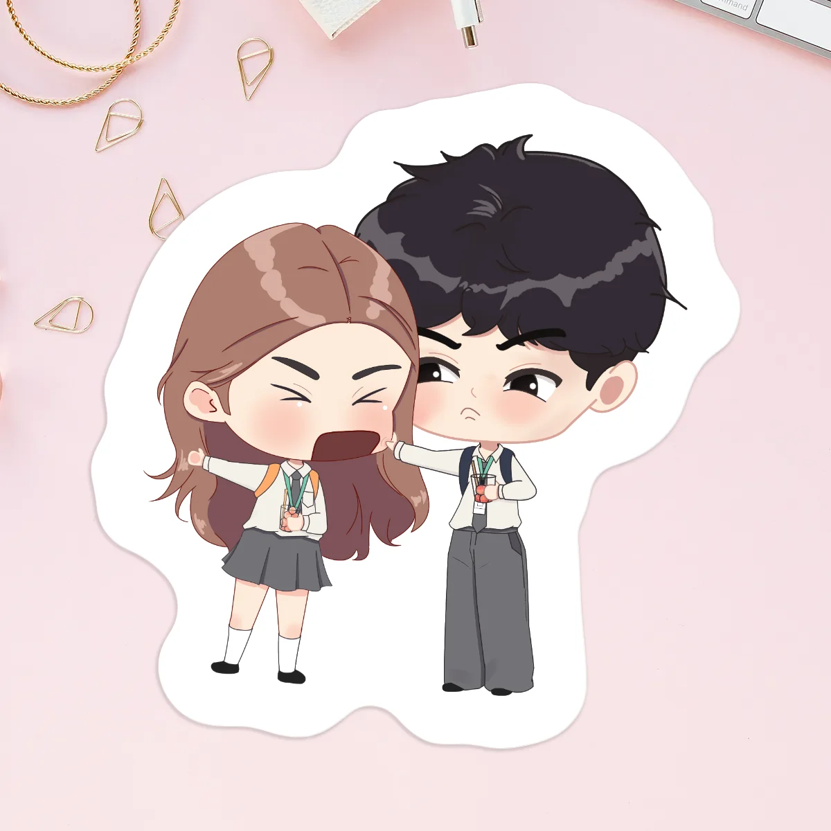 Luna & Arkin Vinyl Stickers
