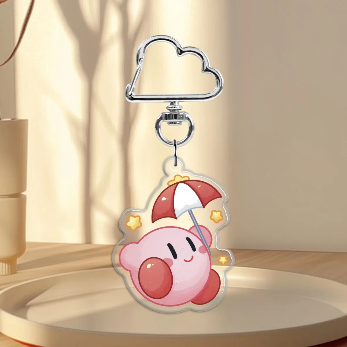 star umbrella keychain