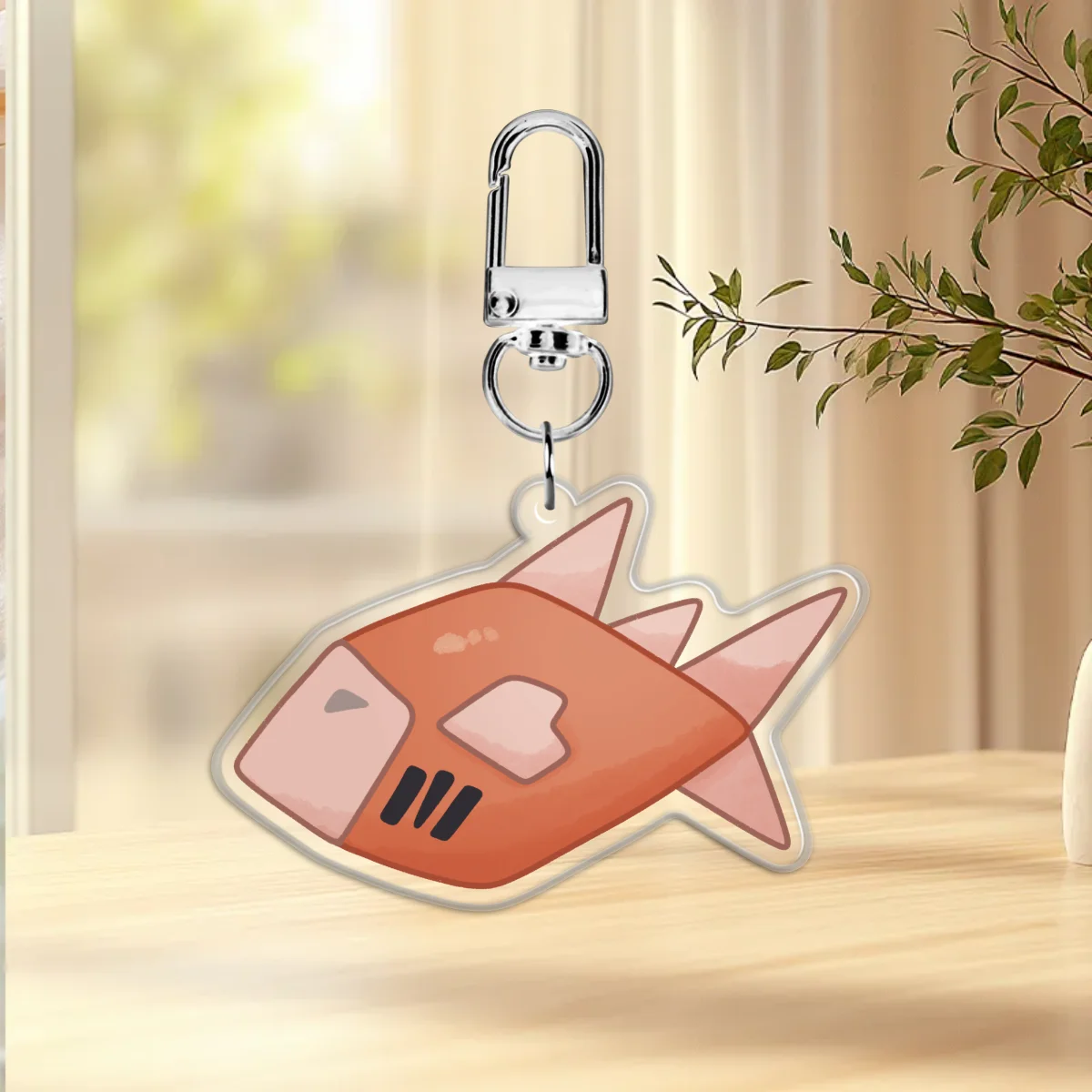 osrs bass / raw bass double-sided keychain