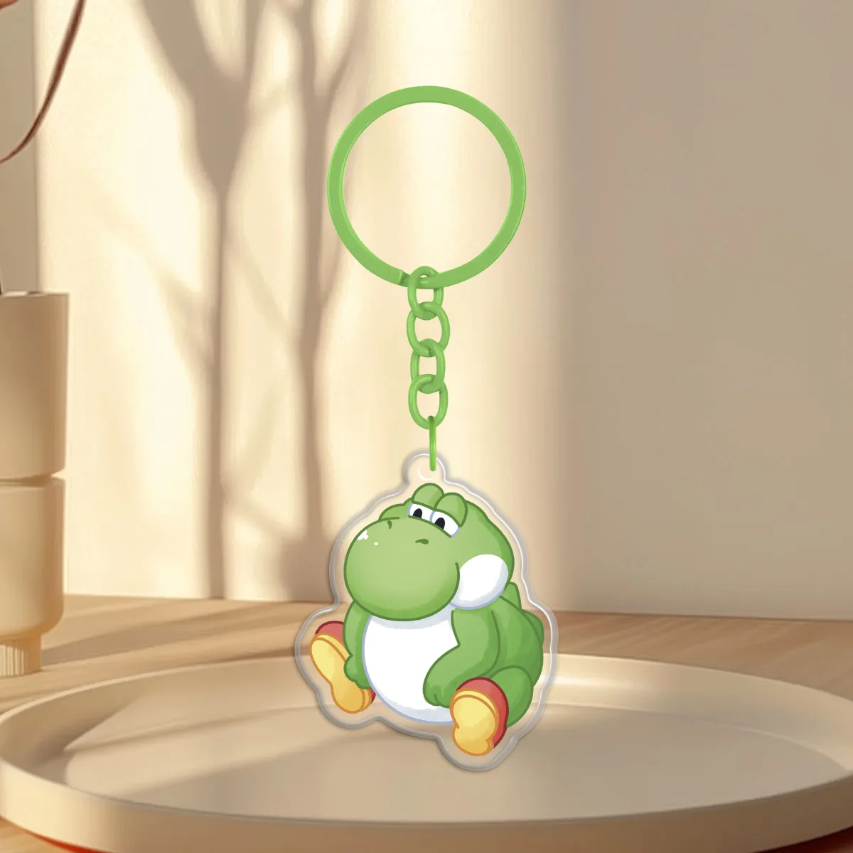 beeg yoshi keychain