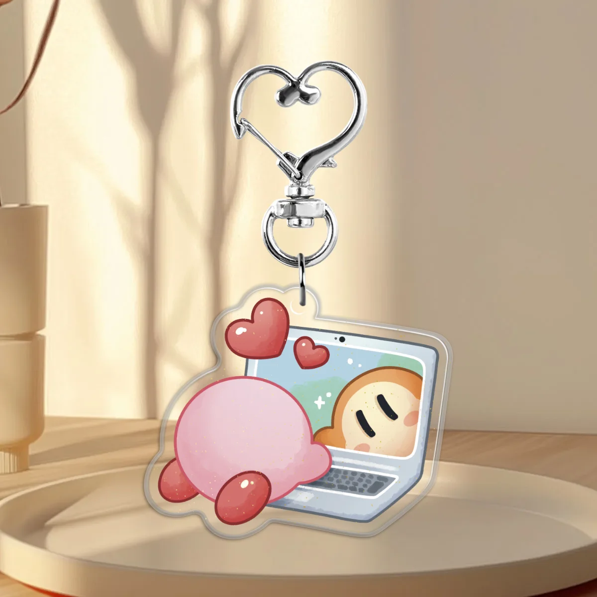 matching kirb edate keychain