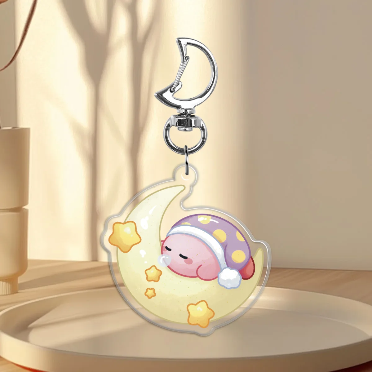 moon & stars keychain
