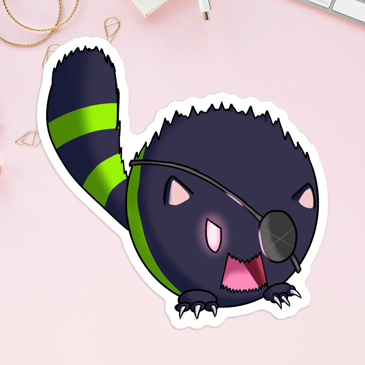 Claw Tamaneko Sticker