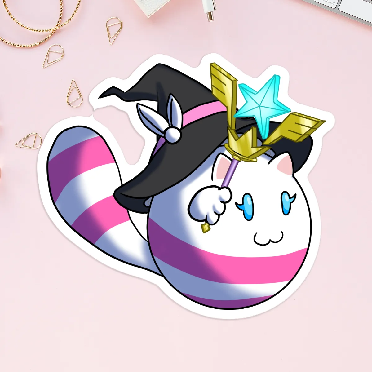 Mage Tamaneko Sticker