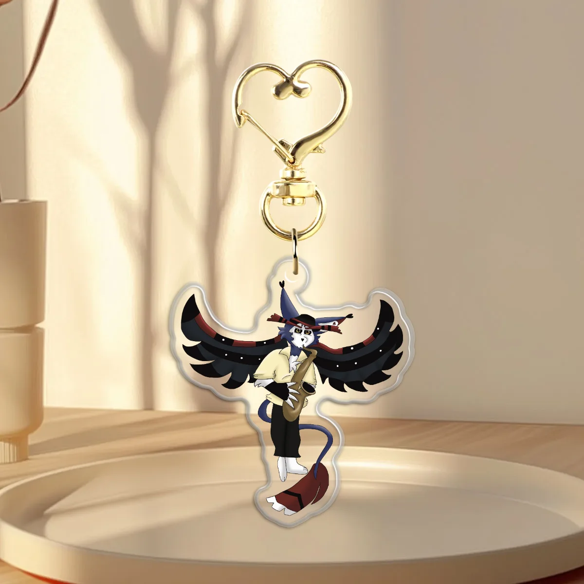 Jazz Husk Custom Epoxy Keychain