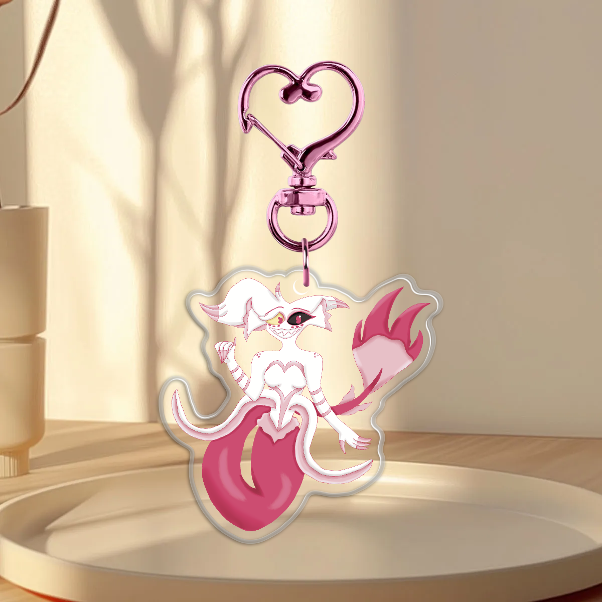 Merangel Custom Epoxy Keychain