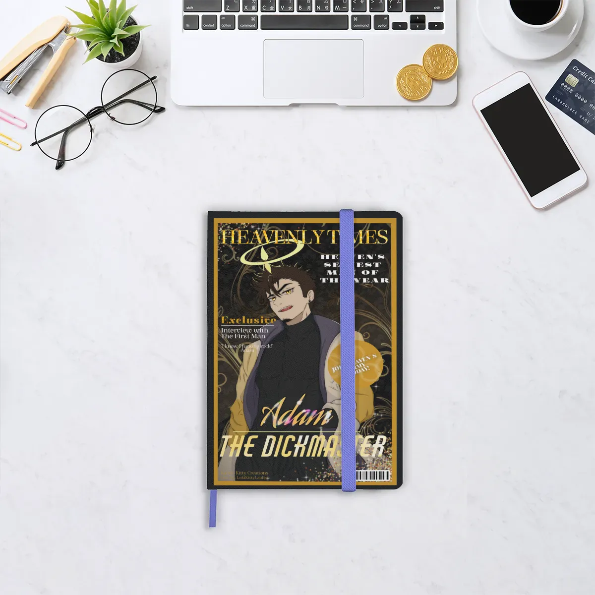 Adam PVC Leatherette Notebooks [Hazbin Hotel]