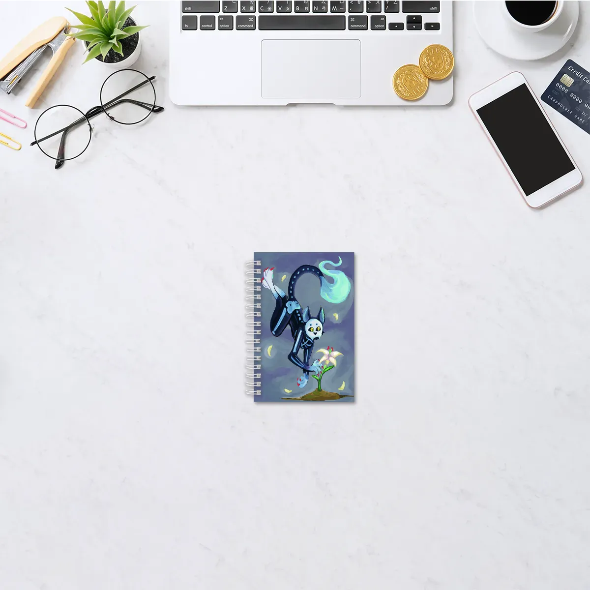 A6 Reusable Sticker Book: Momento Mori
