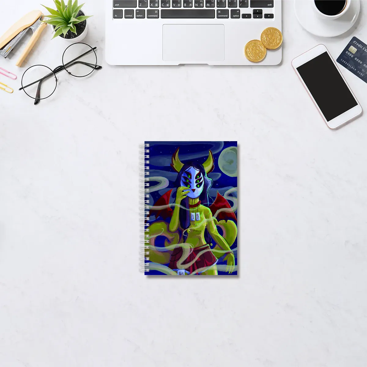 A5 Reusable Sticker Book: Aki Design