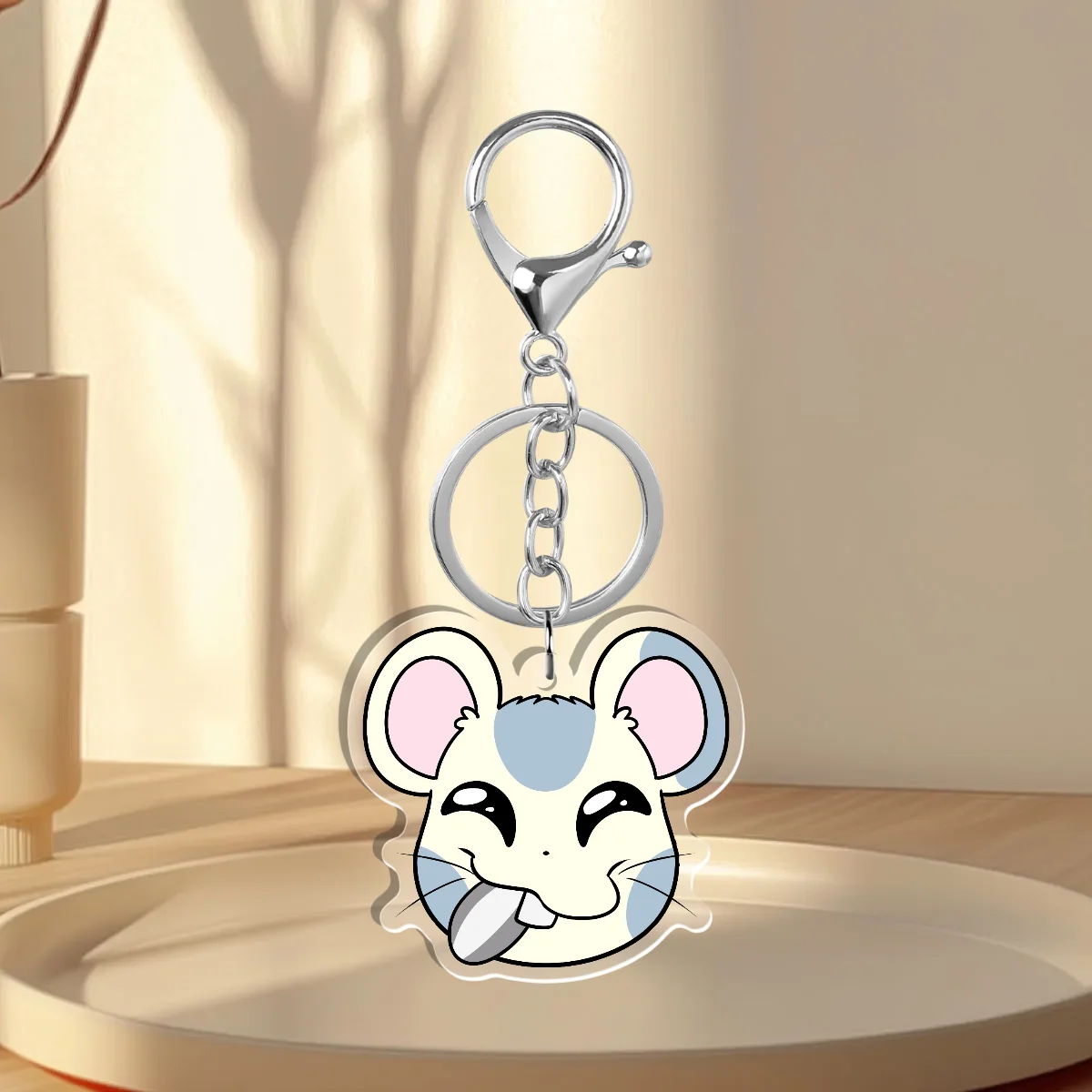 Oxnard Ham Ham - Clear Acrylic Keychains - Hamtaro