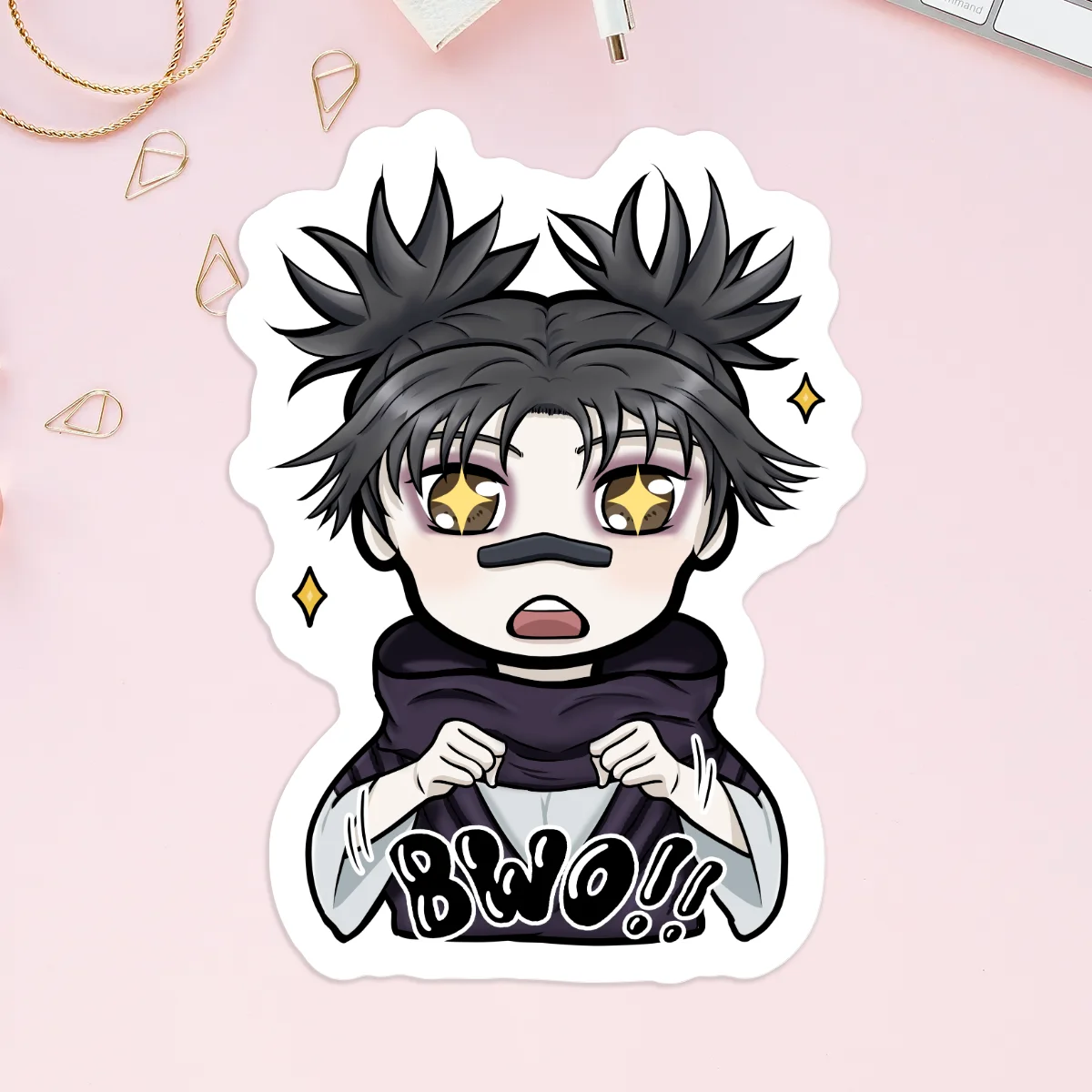 Choso sticker "bwo!"