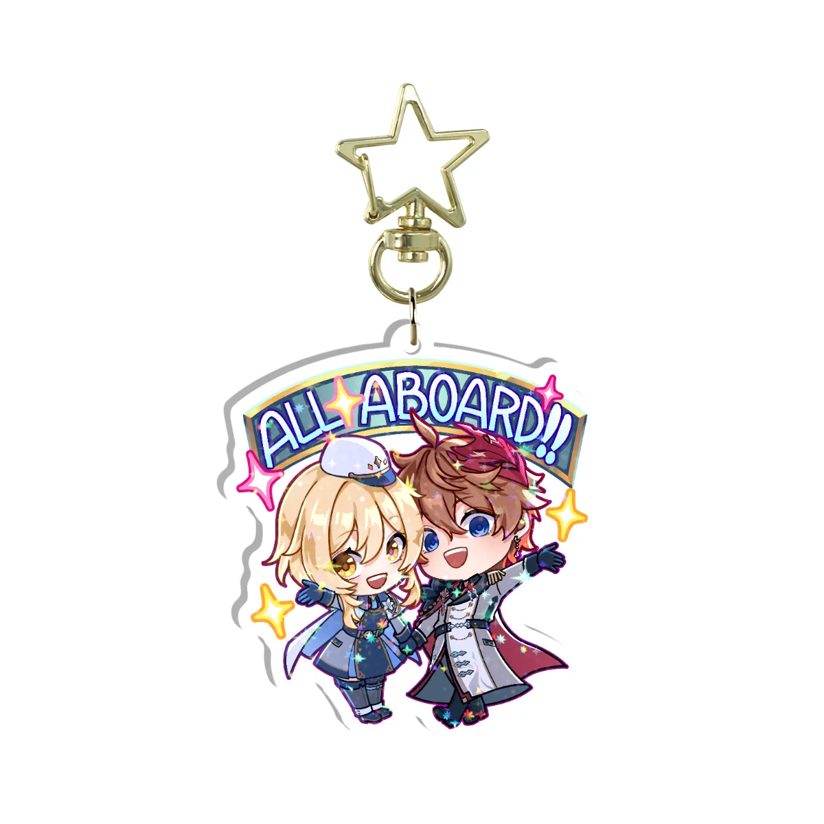 2026 Hoyofair-themed Chilumi Holographic Acrylic Keychain
