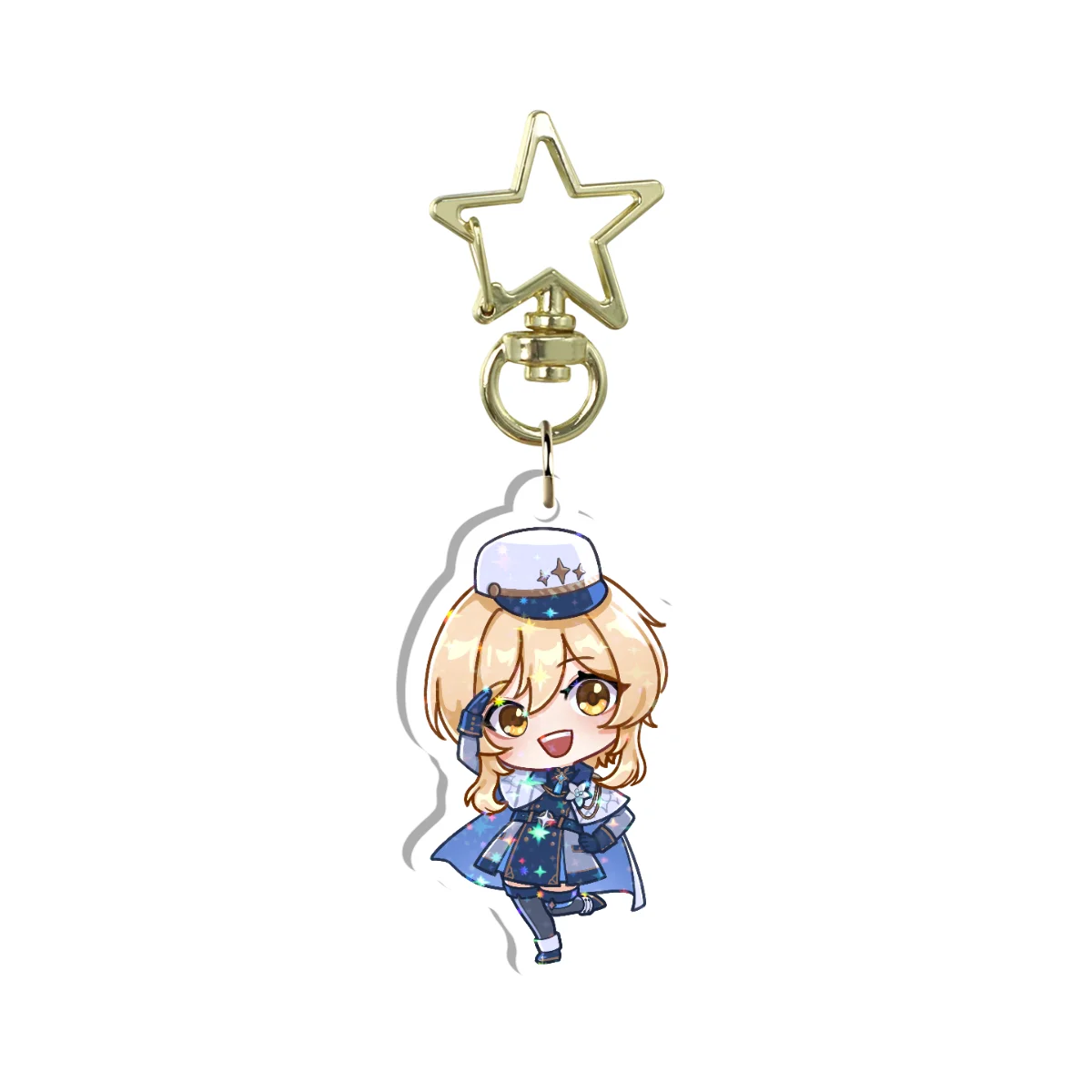 2026 Hoyofair-themed Lumine Holographic Acrylic Keychain