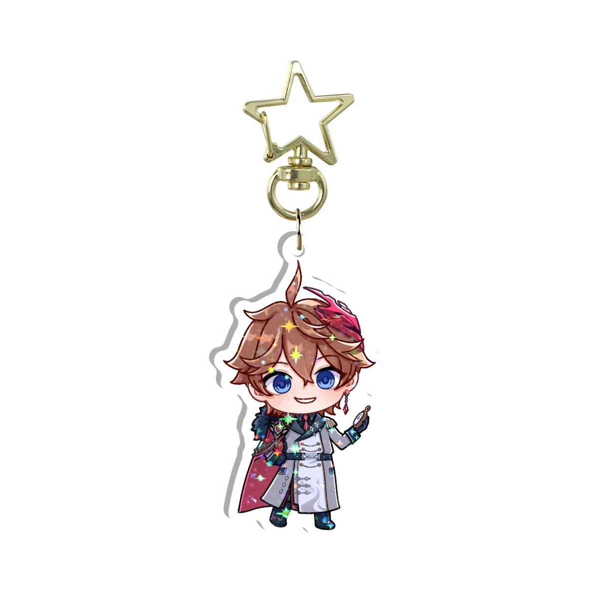 2026 Hoyofair-themed Tartaglia/Chide Holographic Acrylic Keychain