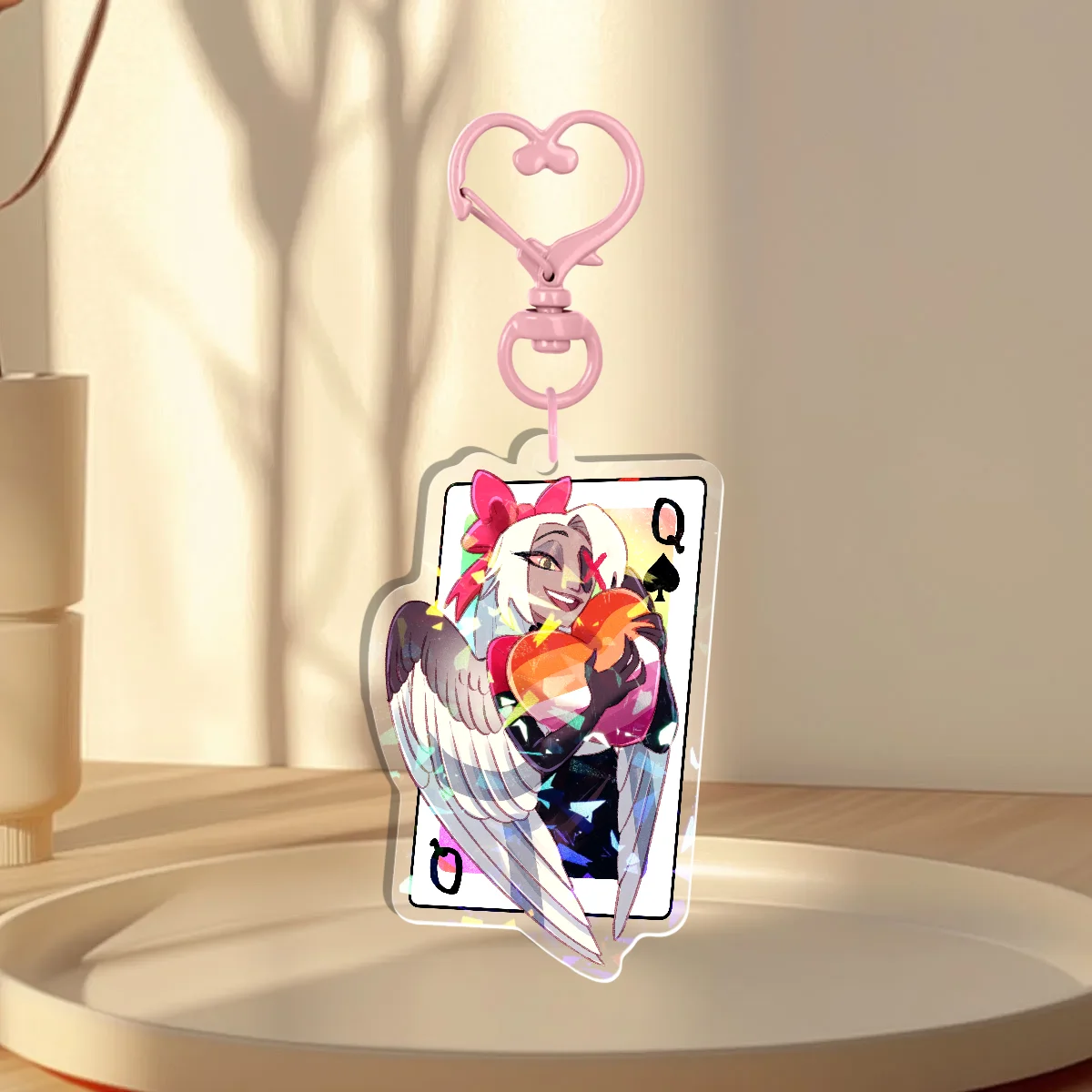 Vaggi Pride Holographic Keychain