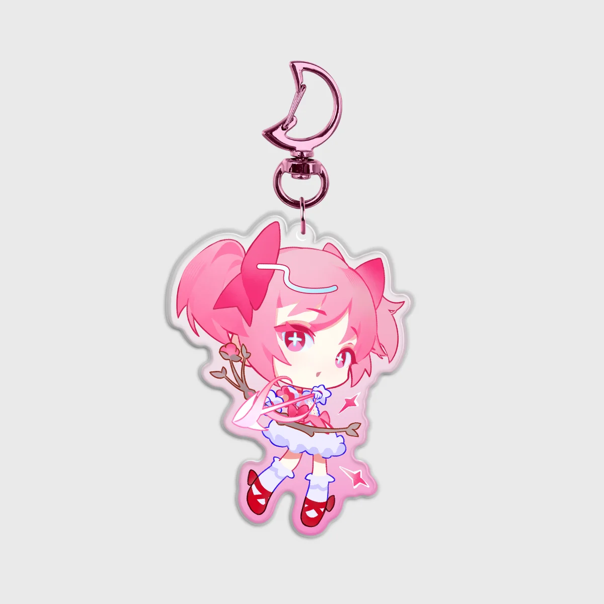 Madoka - Acrylic Rounding Keychain