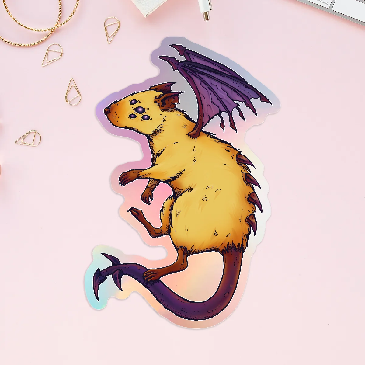 Dragonrat "LIGHT" - Sticker