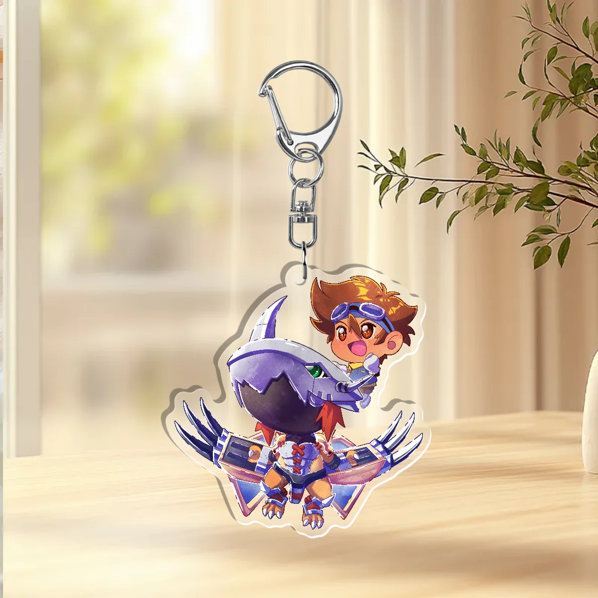 Tai & WarGreymon Keychain