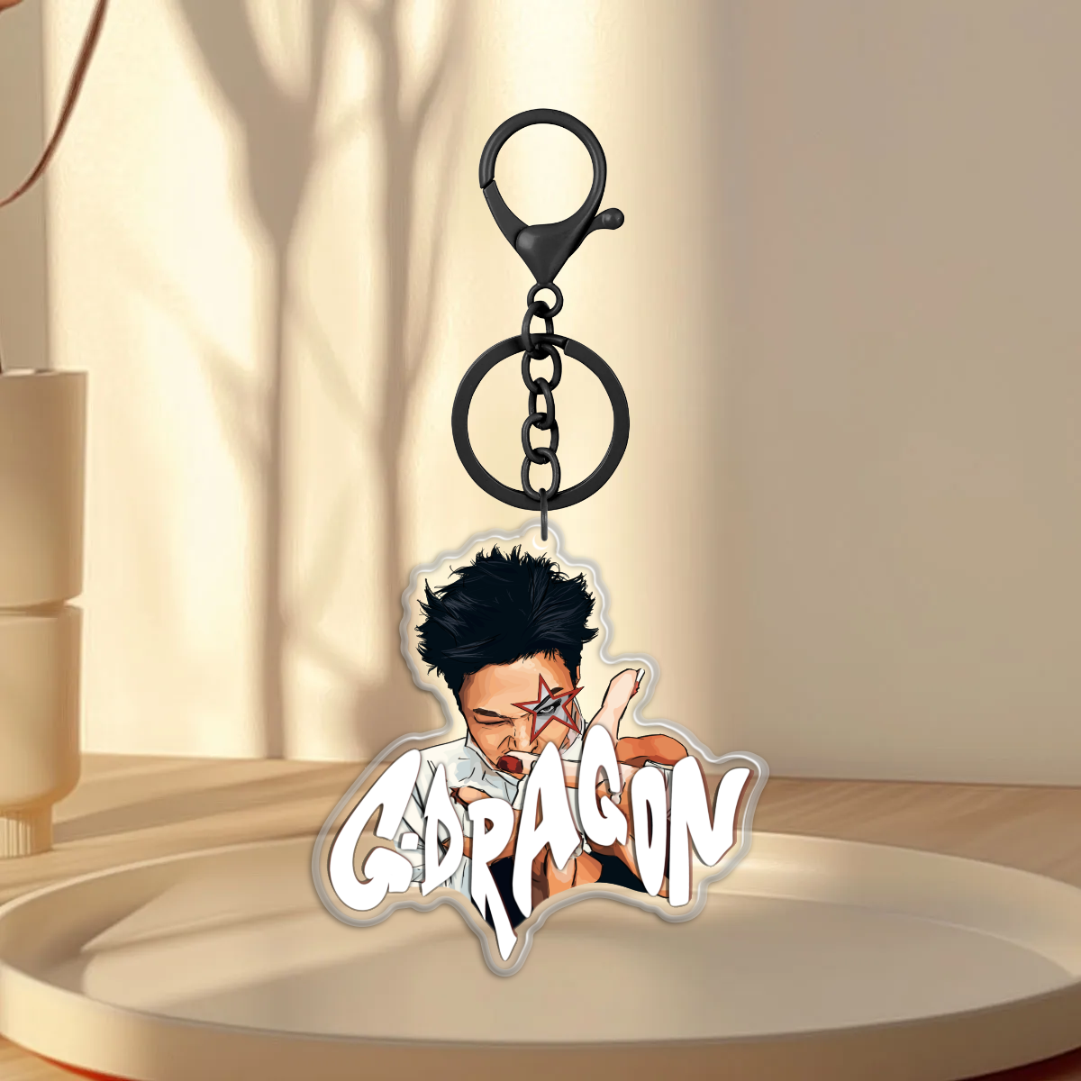 Star G-Dgraon Epoxy Keychain