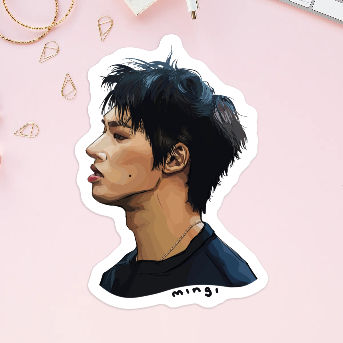 Mingi Vinyl Sticker Set