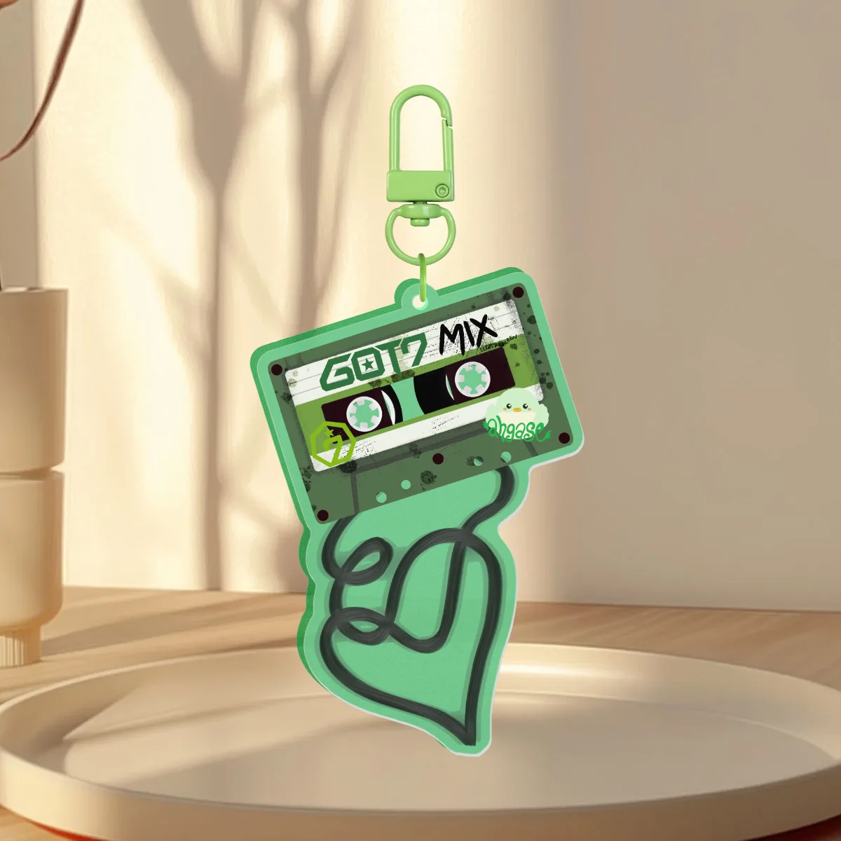 Mix Tape GOT7Frosted Acrylic Keychains
