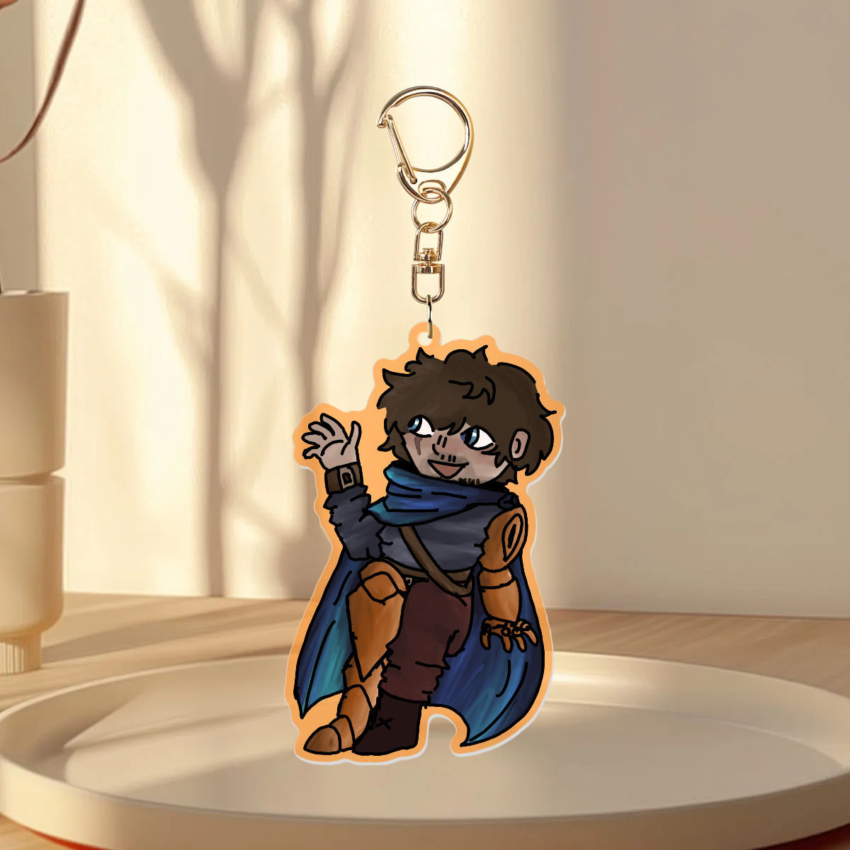Sausage The Flight SMP Colored Acrylic Keychains