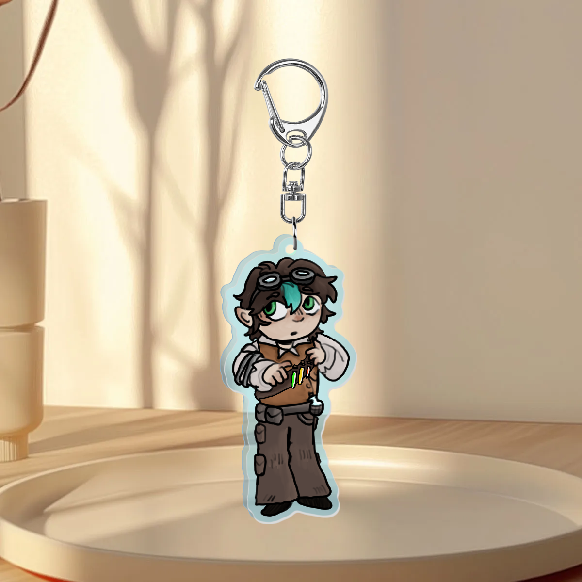 Legundo The Flight SMP Colored Acrylic Keychain