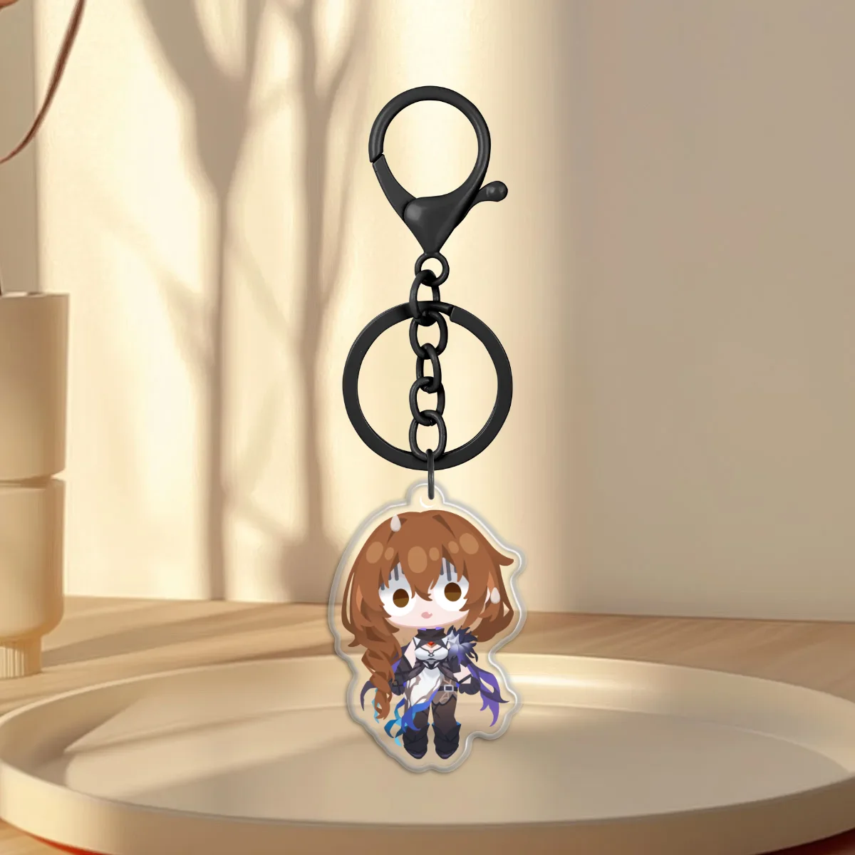 "Excited" Keychain