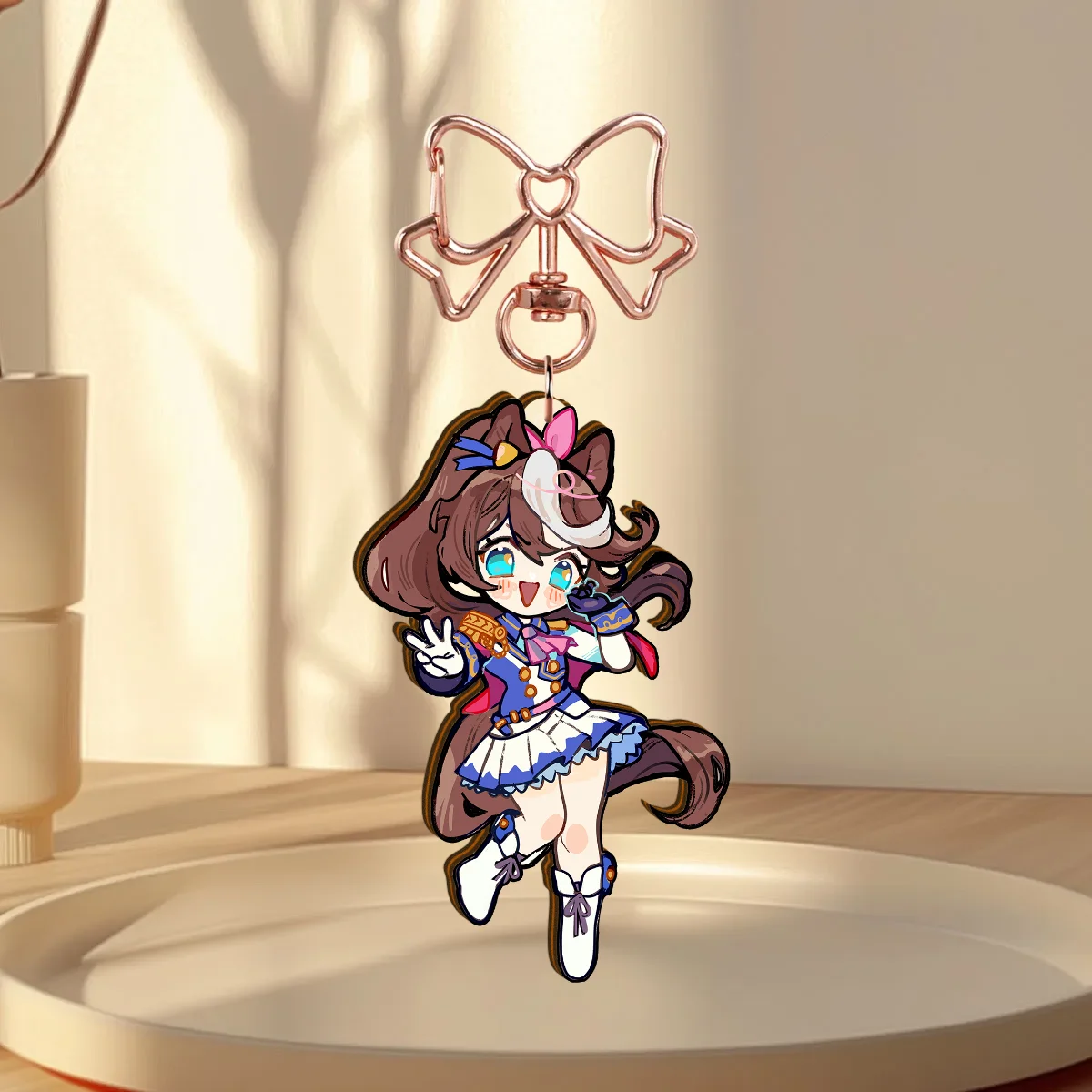 Teio Uma Keychain