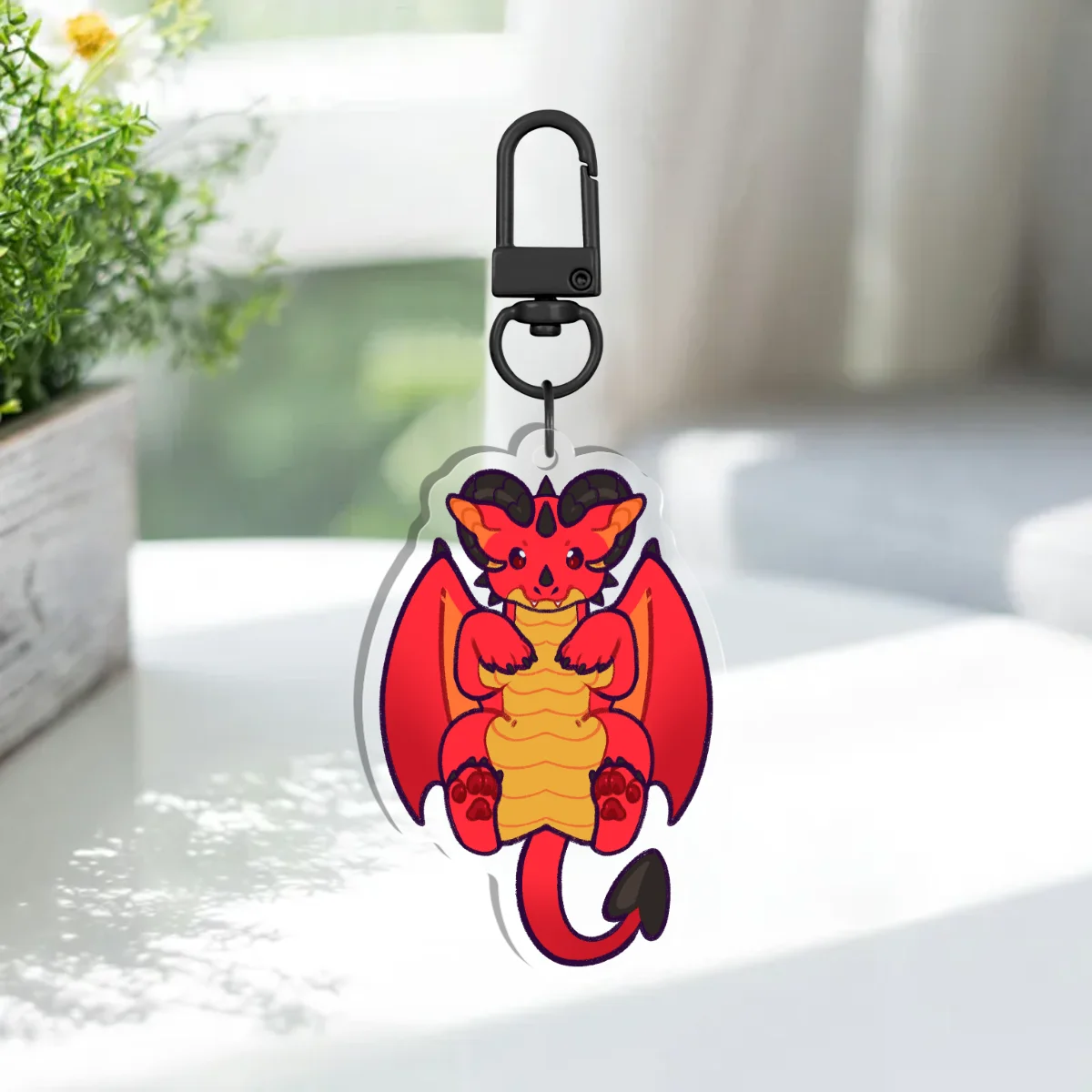 Dragon Keychain {Critter Crew}