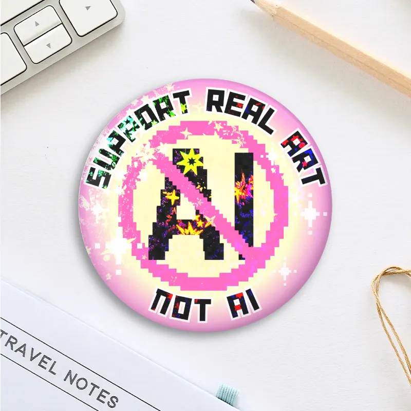 Support Real Art Button