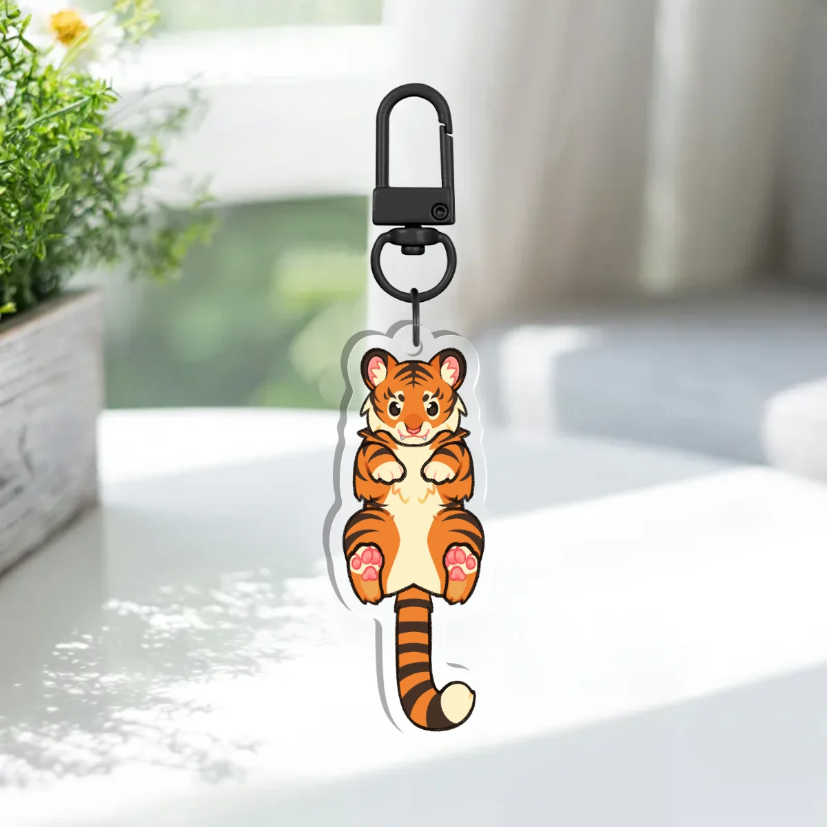 Tiger Keychain {Critter Crew}