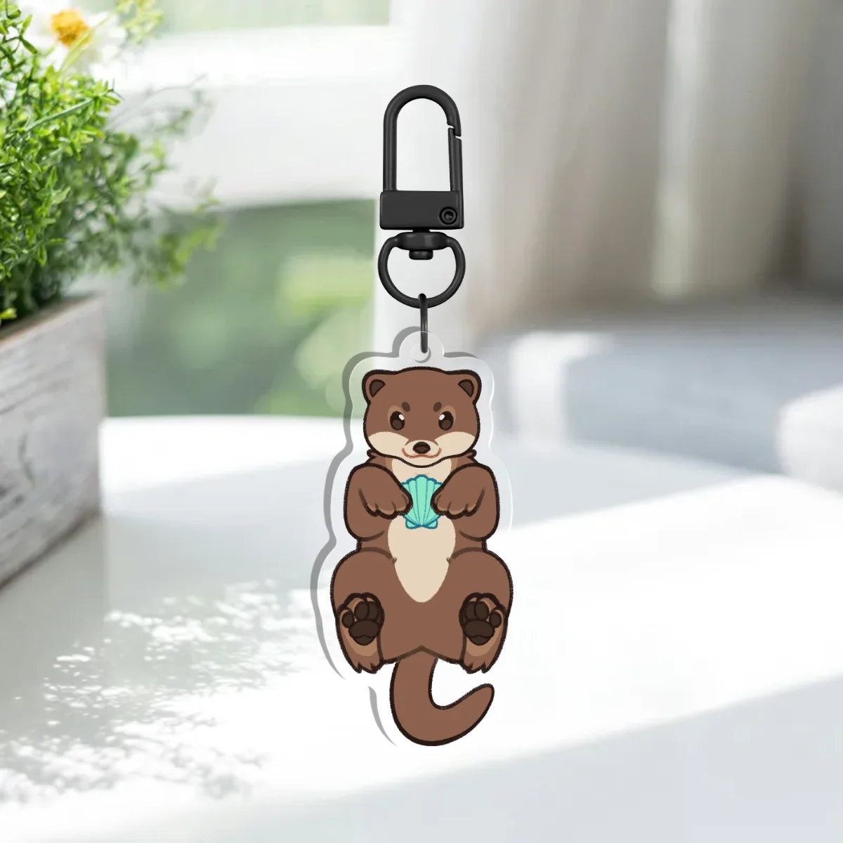 Otter Keychain {Critter Crew}