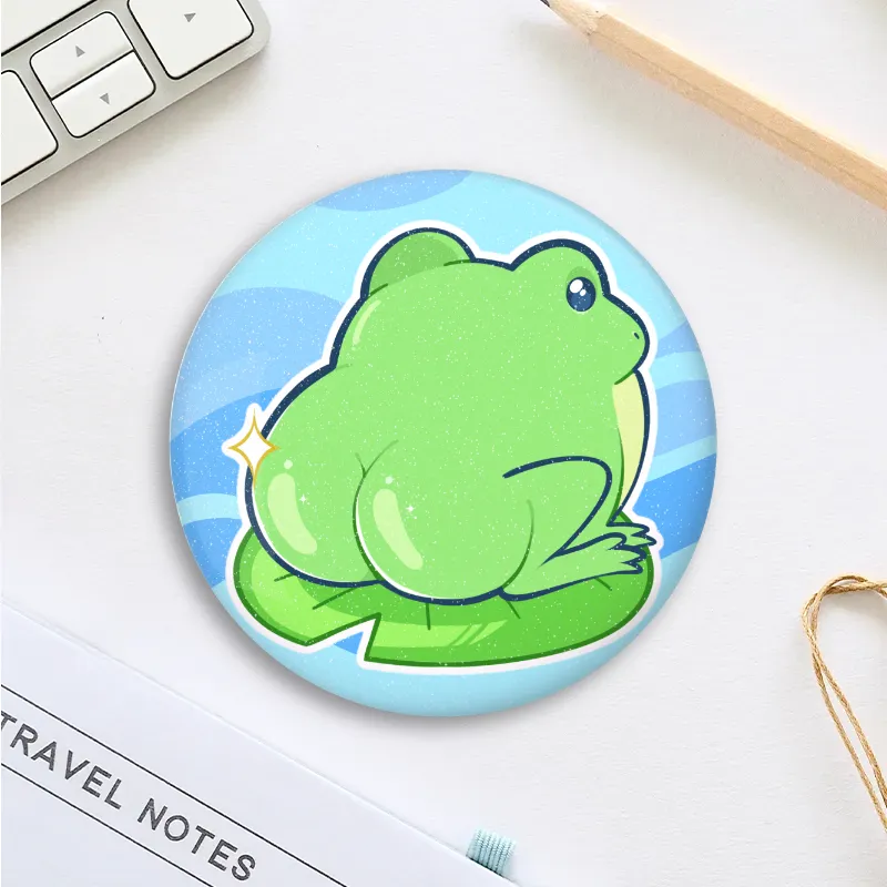 Big Booty Frog Button