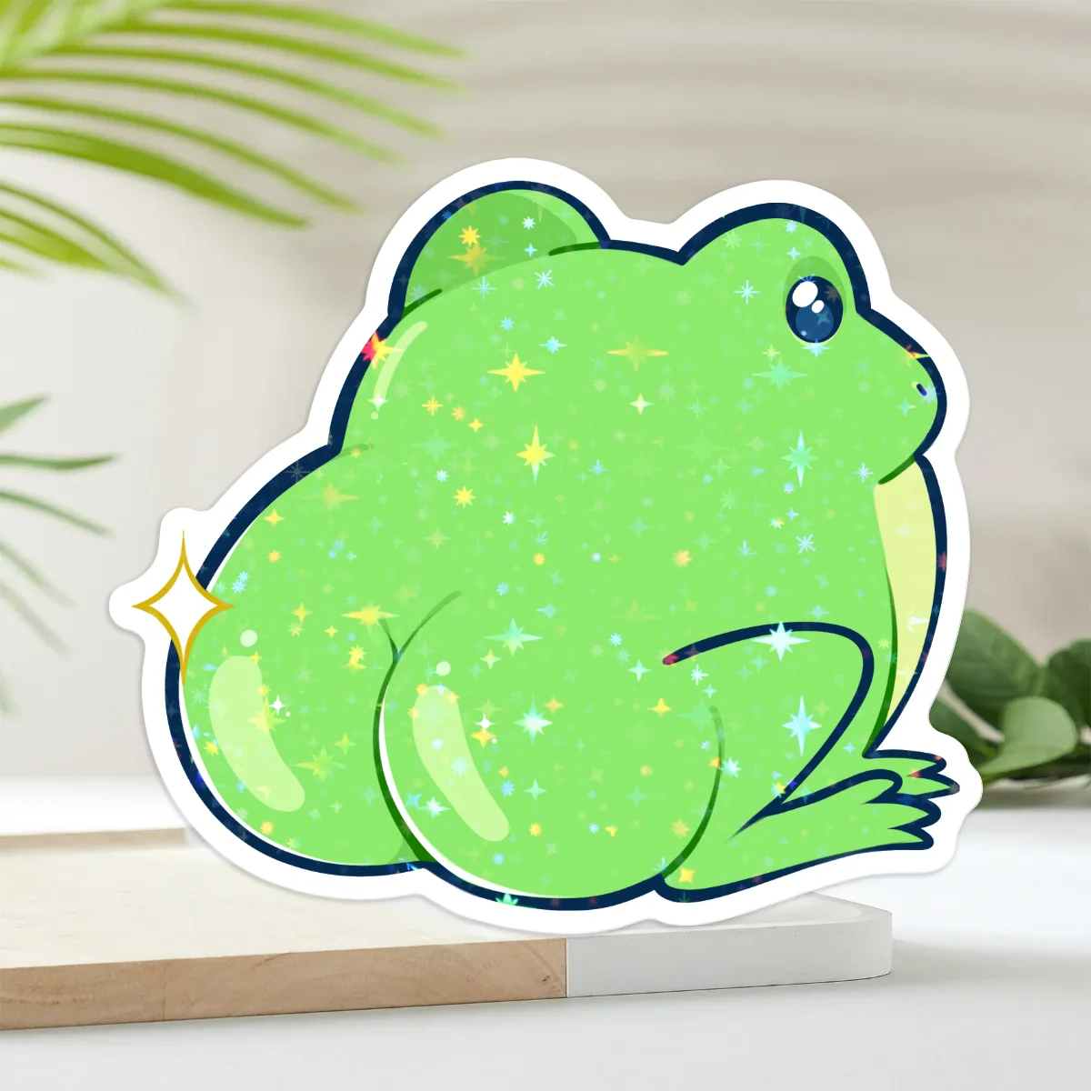 Big Booty Frog Sticker {x10}