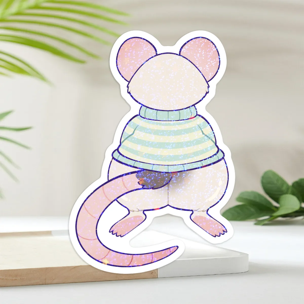 Caked Up Rat Sticker {x5}