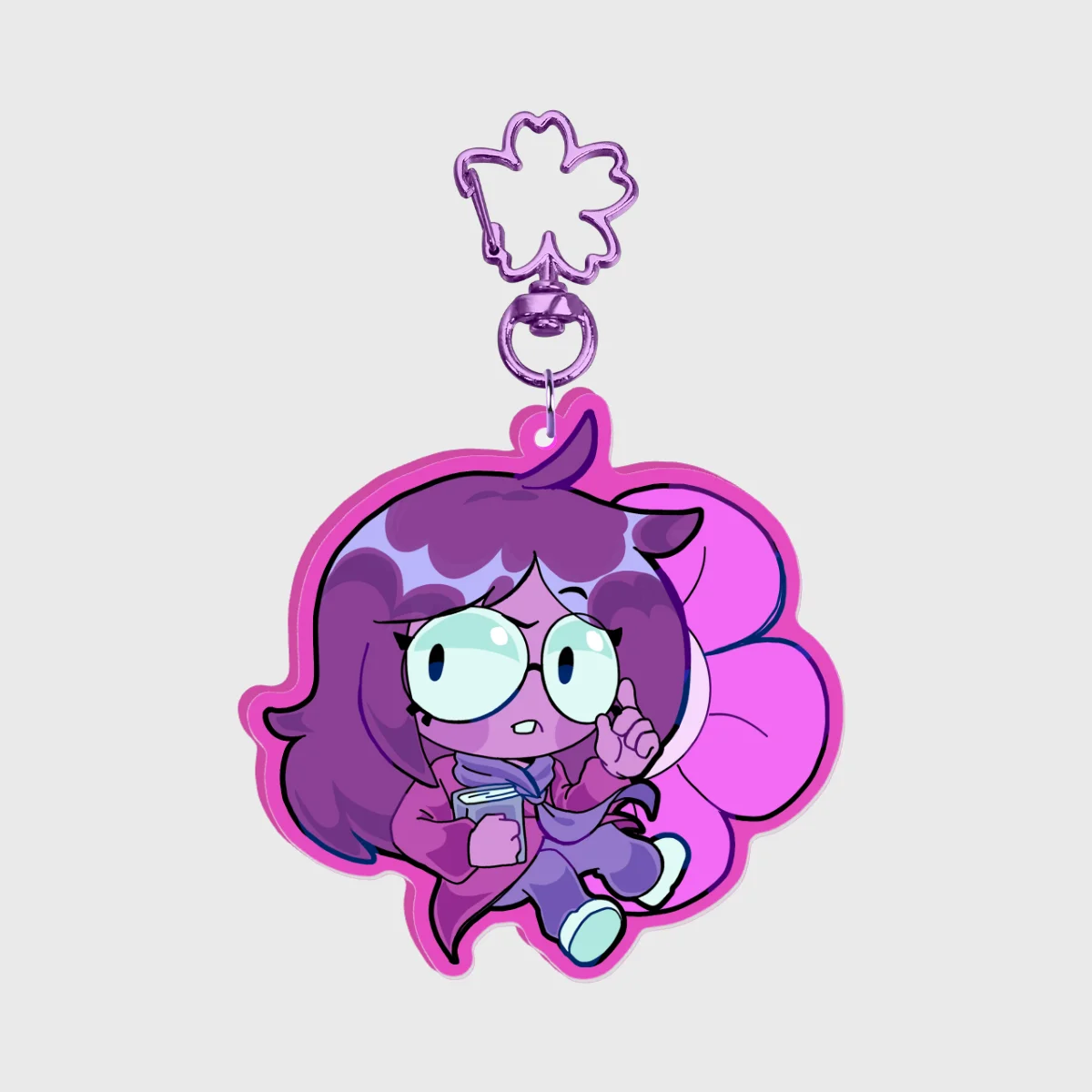 Deltarune Seth Acrylic Keychain