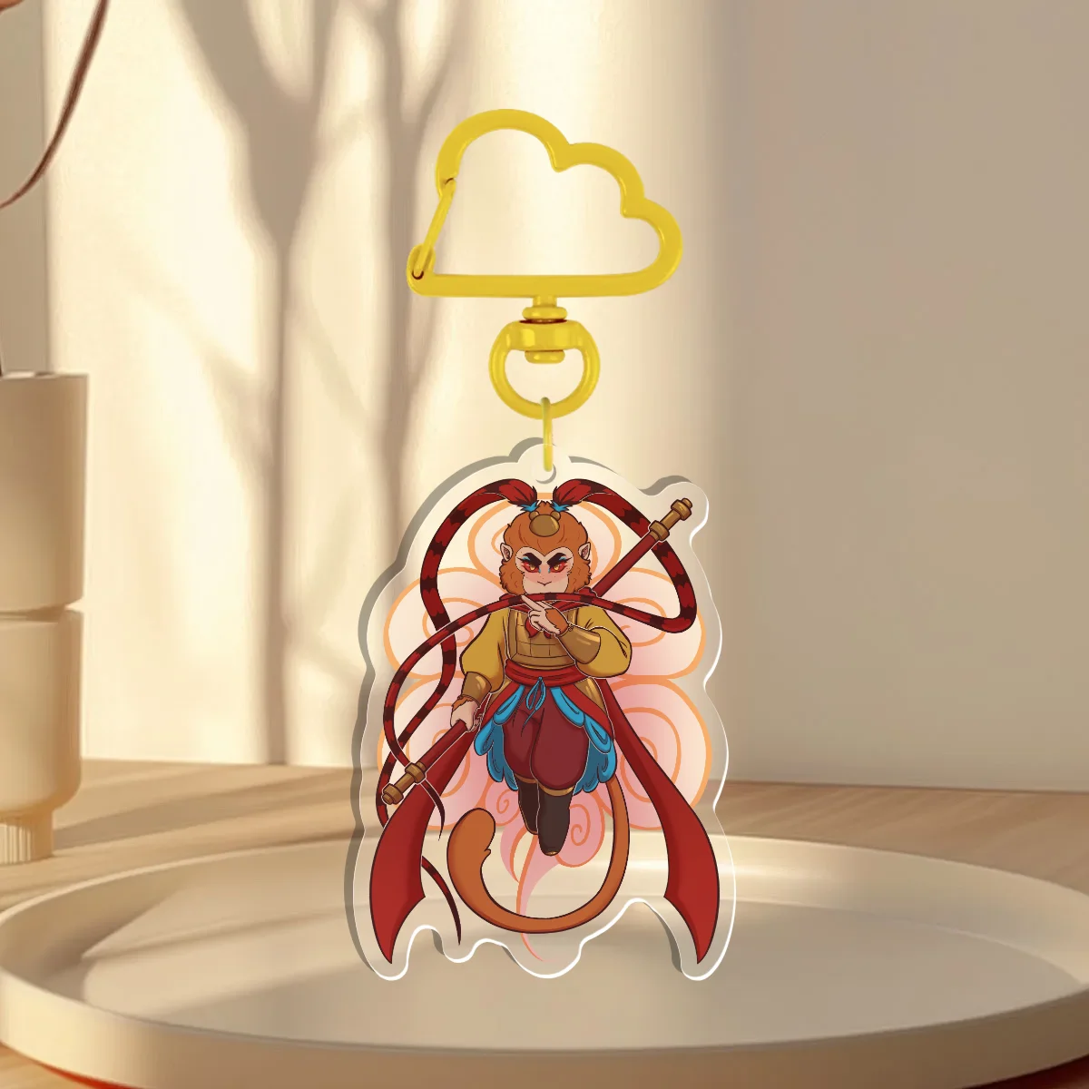 Sun Wukong Custom Clear Acrylic Keychains - Monkey King - Journey To The West - LMK