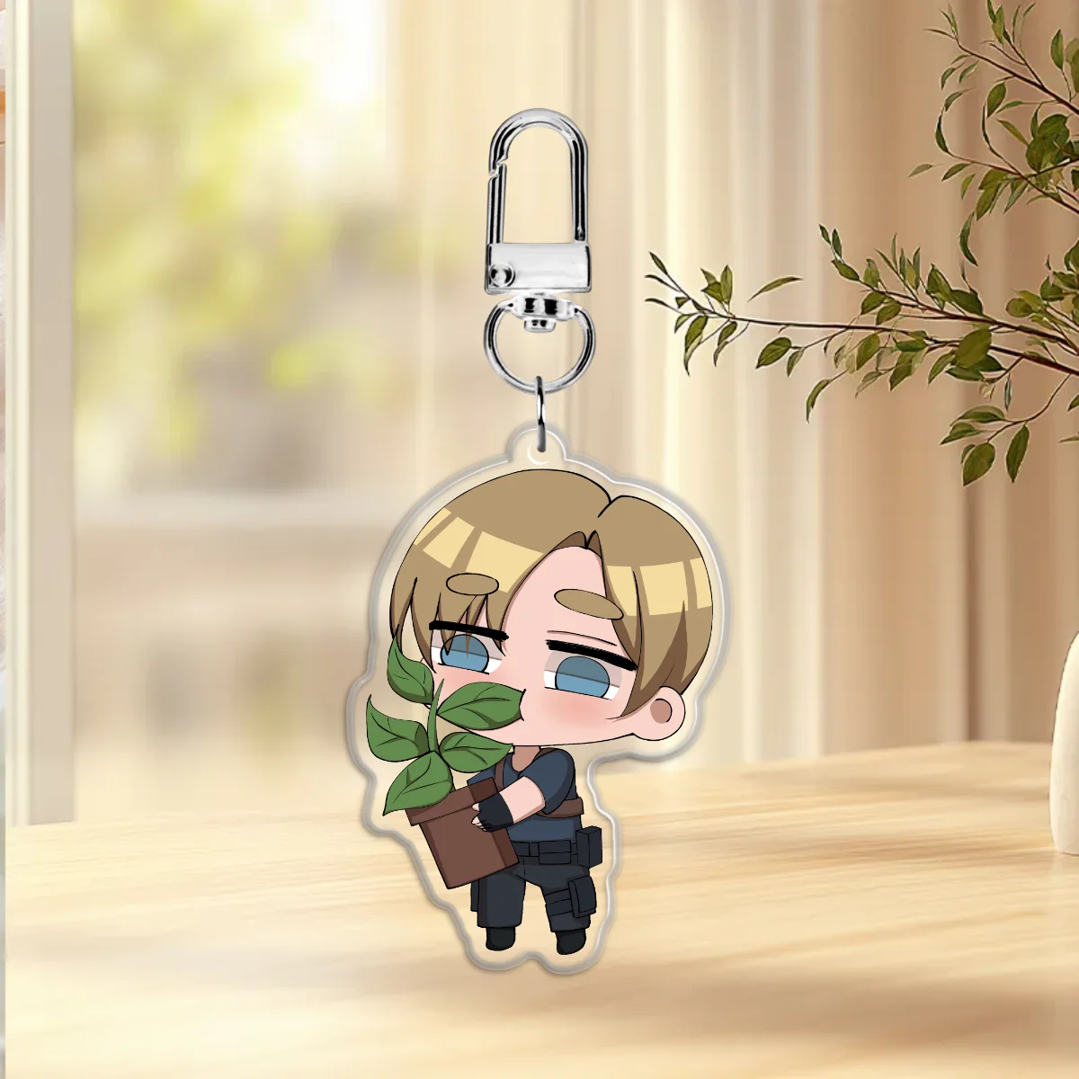 Leon Kennedy keycharm