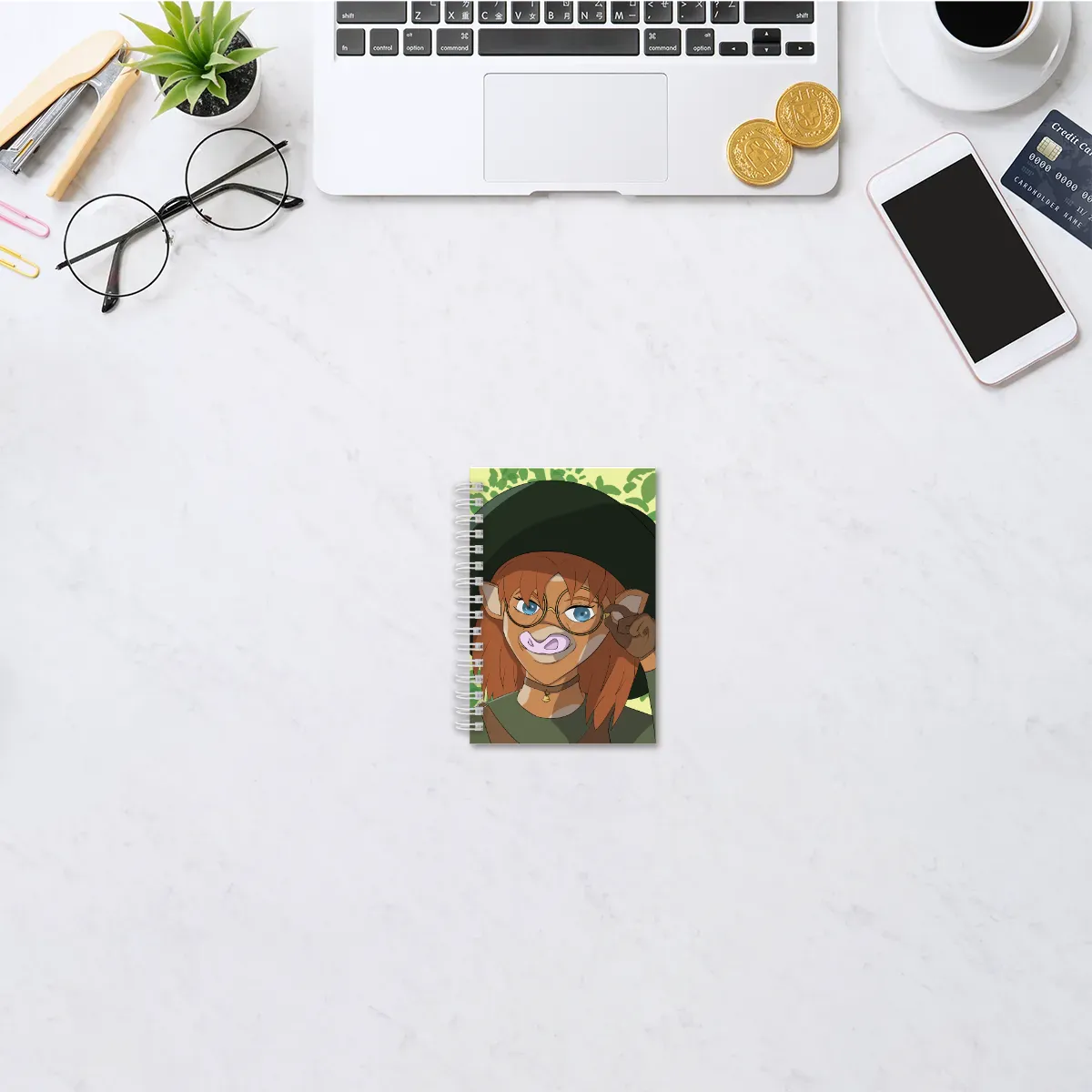 Cow Girl Spiral Notebooks