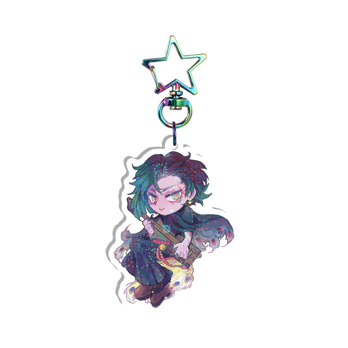 DND ✧ PEAFOWL Keychain