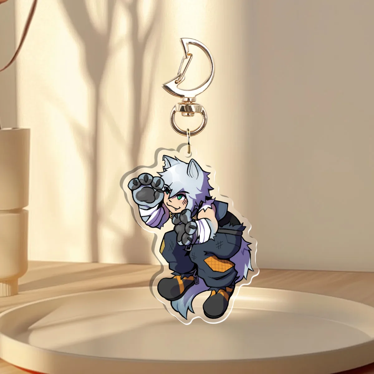 HWT Wolfku - Acrylic Keychain
