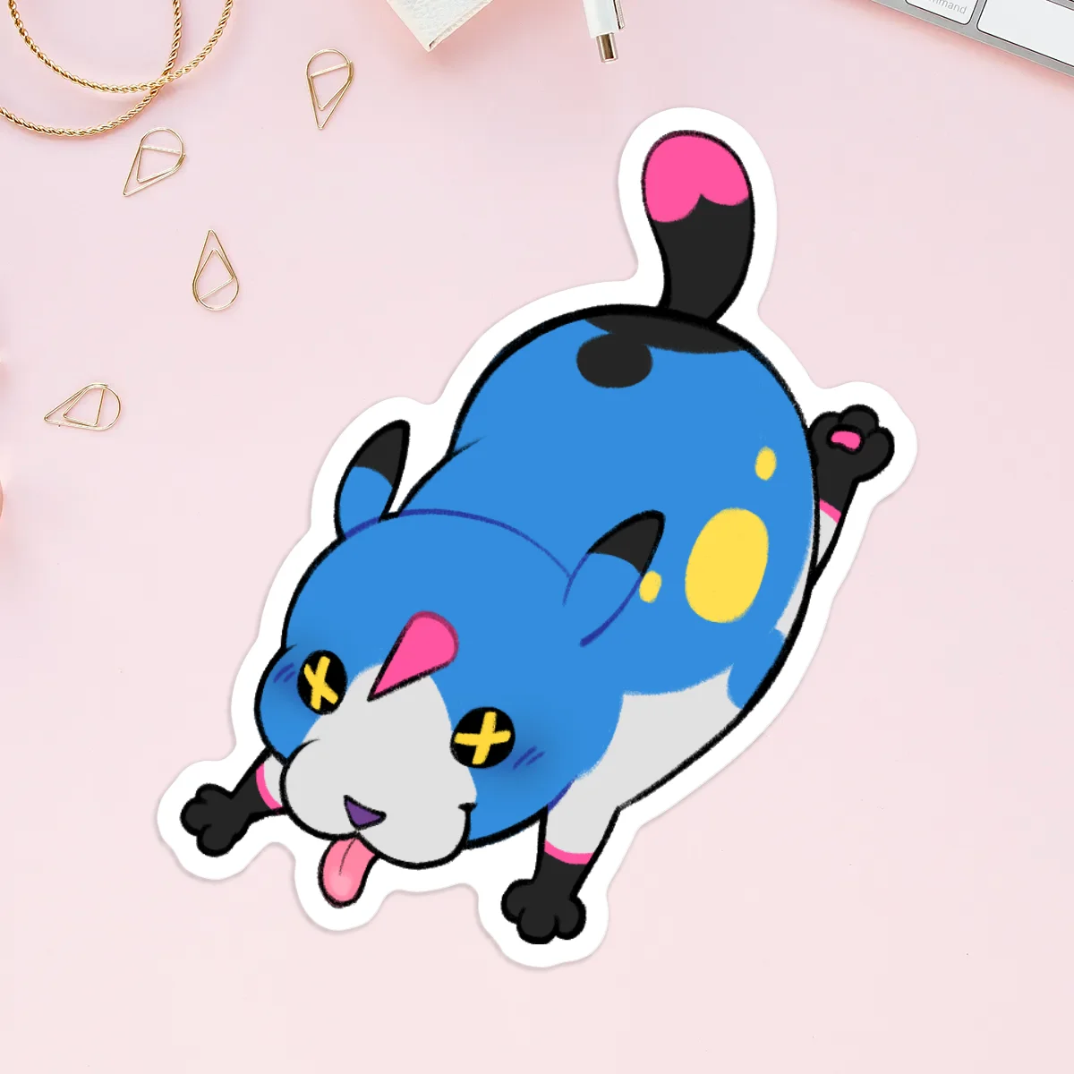 Silly Bouncy Boy - Sticker