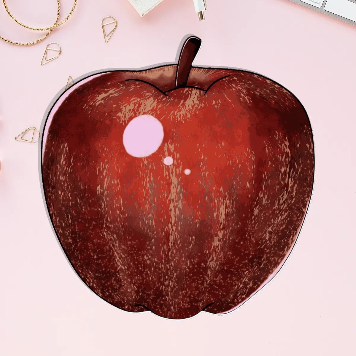 Apple Custom Full Bleed Acrylic Pins