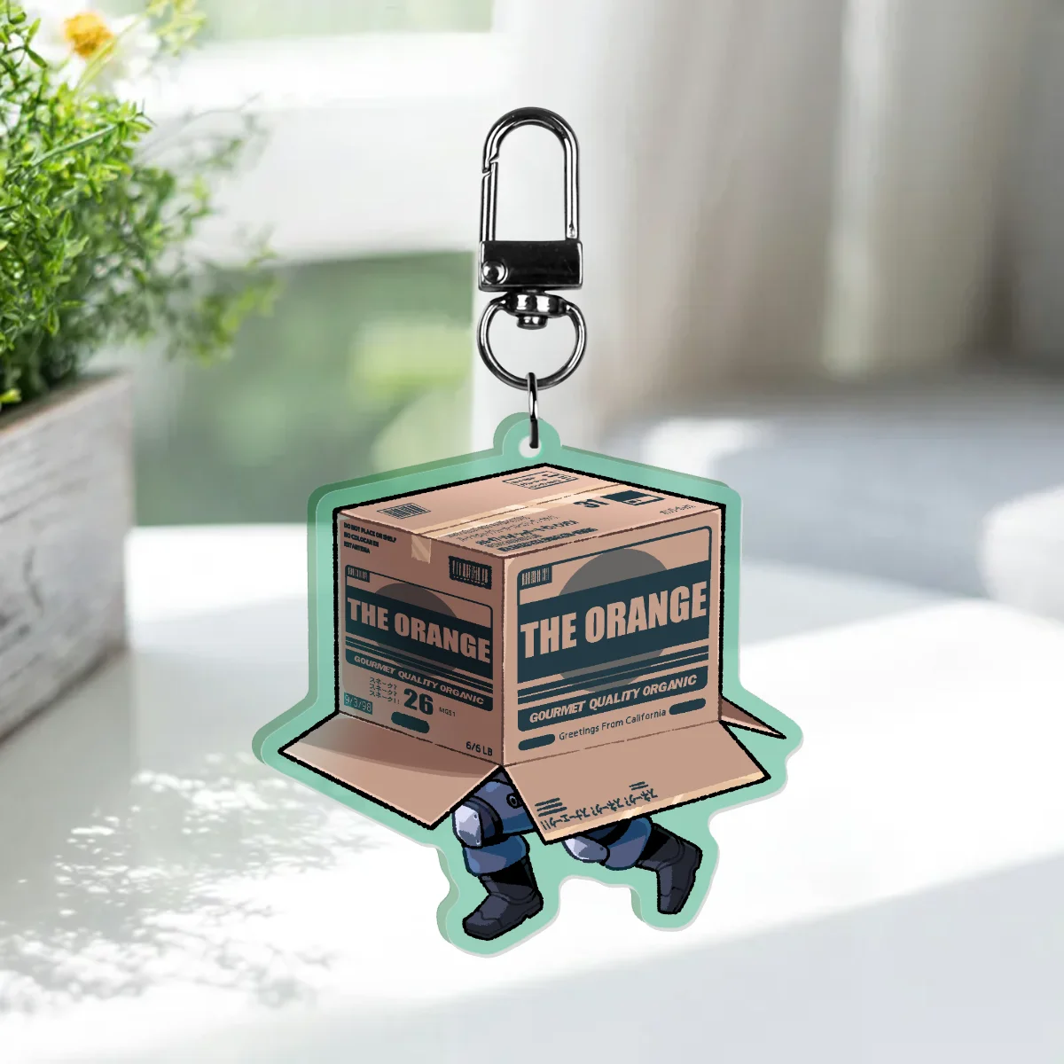 Sneaky Box Guy - Keychain