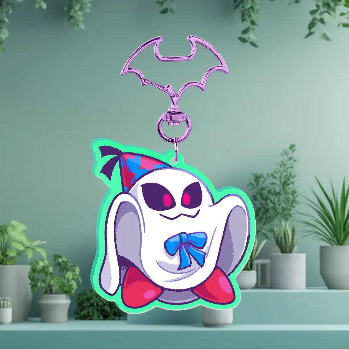 DUPLICATE GHOST - Glow In The Dark Keychain