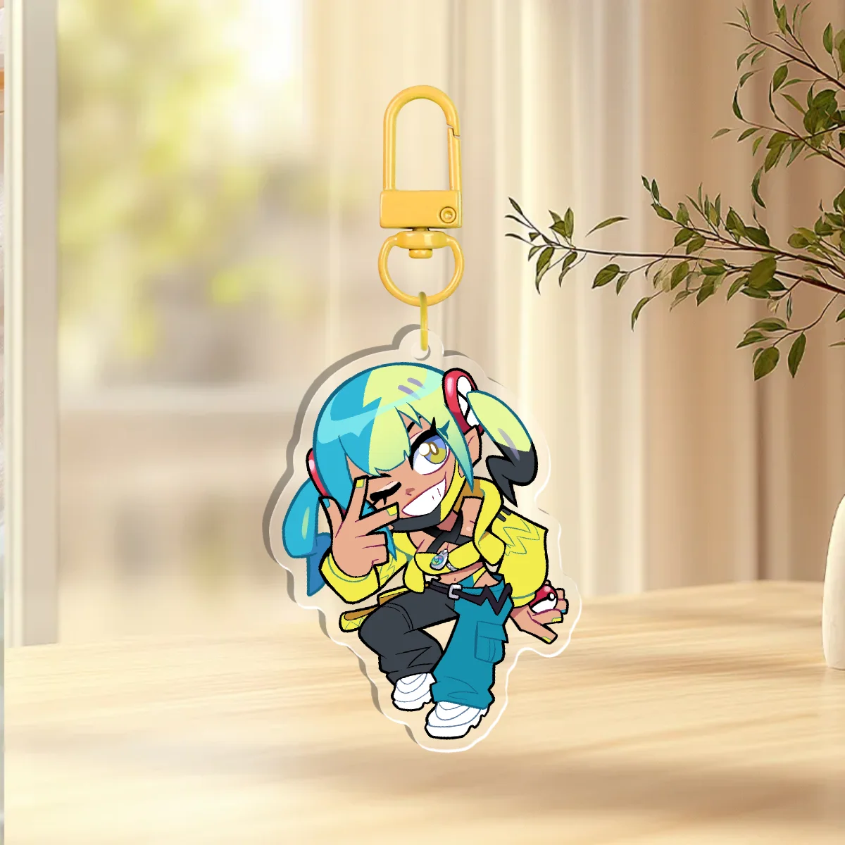 Electric Girl ZA - Keychain